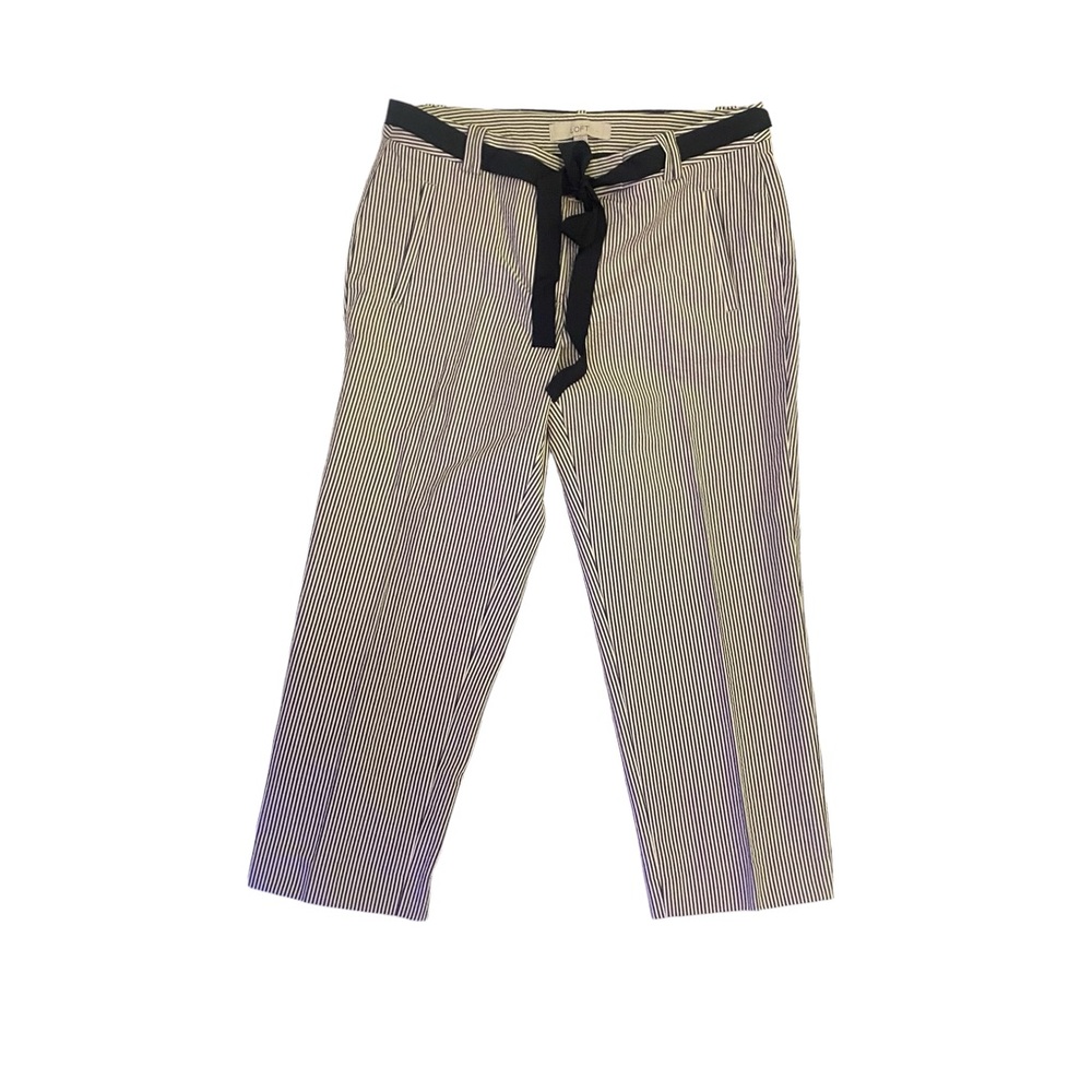 🆕Ann Taylor Loft Striped Pants NWT